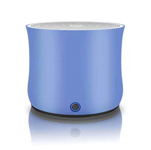 Haut-parleur extérieur Bluetooth étanche métal bleu résistant à la pluie