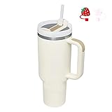 【Fácil de limpiar】Fácil de limpiar gracias a la gran abertura de la taza, se recomienda lavar a mano, el interior electropulido no transfiere sabor ni regusto metálico, no tiene que preocuparse por arruinar su café de la mañana o té de la tarde.
