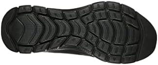 Skechers Men's Mid-Top Trainers Walking Shoe, Black, 8.5 | Image 4
