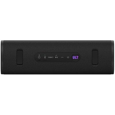 Sony ULT Field 3 Portable Wireless Speaker 2-Way Active Design (Black) with Portable Wireless Speaker Accessory Bundle (2 Items)