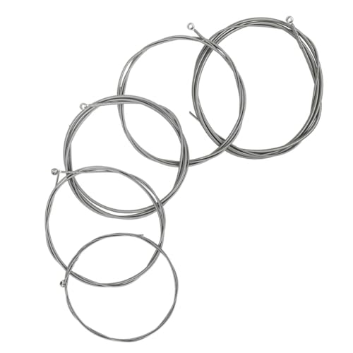 Cordes de basse metal de rechange en lot de 5 pour basse electrique