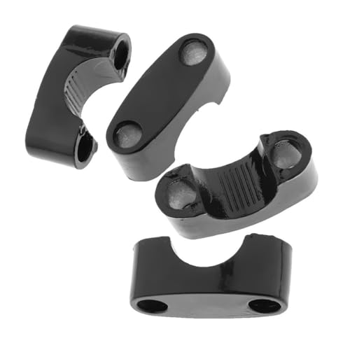 Pince adaptateur de guidon de moto universel en aluminium pour tube de diamètre 22 mm