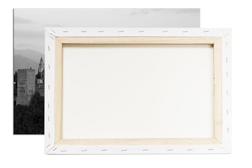 Impression numérique de qualité supérieure effet noir blanc sur cadre bois