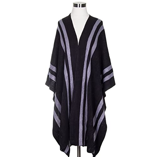 ScarvesMe Striped Print Ruana2