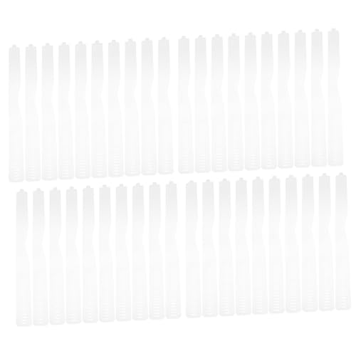 FRCOLOR 60pcs Collar Stays Collar Fixing Strips for Men's Shirts Easy to Adjust