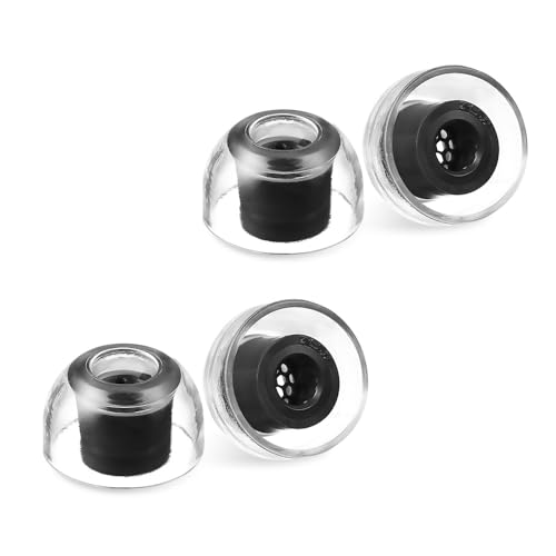 Image of AZLA XELASTEC 2 Earbud Tips, TPE Replacement Ear Tips (MS (2-Pair Set))