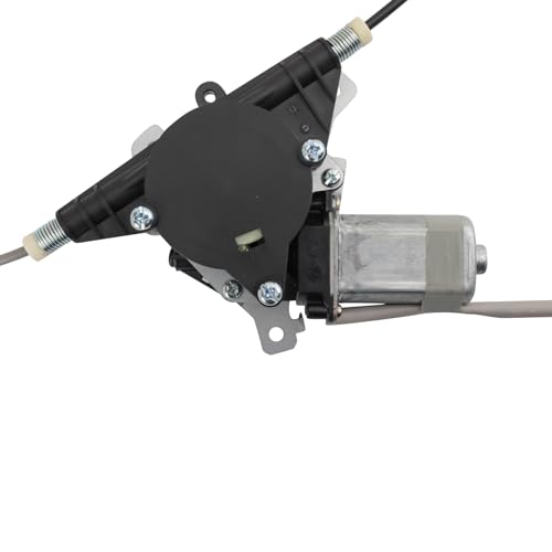 Image of TRQ Rear Right Power Window Regulator & Motor Assembly Passenger Side | Compatible with 1992-2011 Ford Crown Victoria Mercury Grand Marquis 2003-2004 Marauder FO1551111