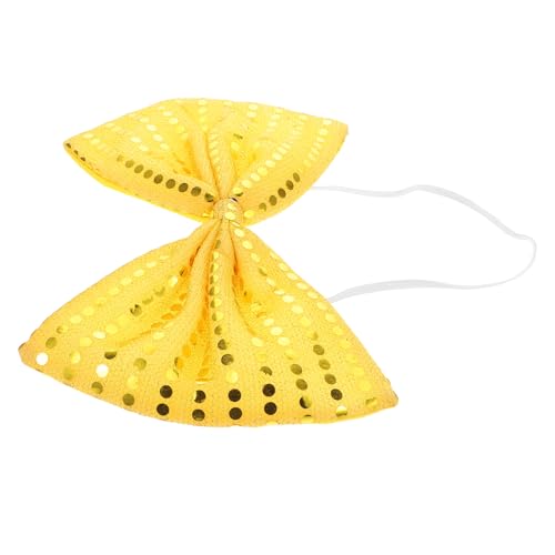 ifundom Sequin Bow Tie Extra Large Bowtie for Women's Masquerade Events Theatrical Costumes