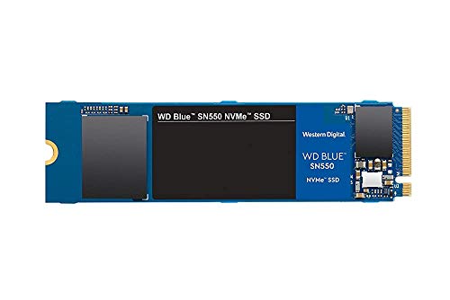 Image of (Renewed) Western Digital WD Blue NVME SN550 250GB M.2 2280 PCIe Gen3 Internal Solid State Drive (WDS250G2B0C)