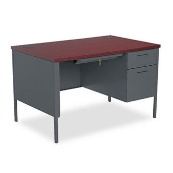 HON Metro Classic Series Single Pedestal Desk DESK,SNGLPED,48X30,MY/CCL (Pack of2)