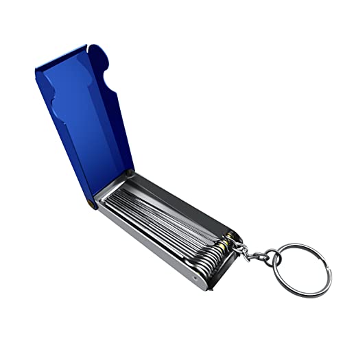 Strongthium Cutting Torch Tip Cleaner Tool Kit For Welding Stove Gas Nozzles Carb Carburetor Jet Sprinklers And Shower Heads Orifices Wires Needles In Set #TOP6