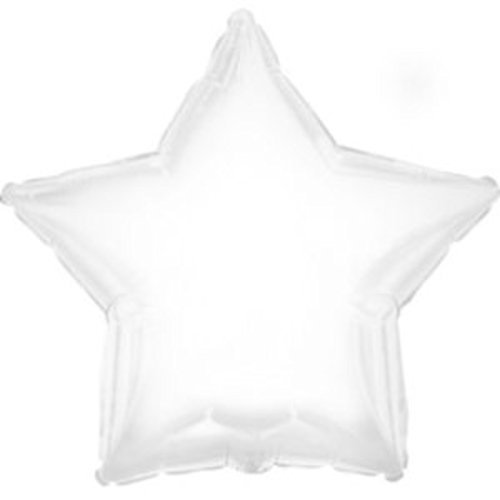 Jeckaroonie Balloons 7 Pc 16Th Elegant Star Happy Birthday Balloon Bouquet Decoration Black & White #TOP2