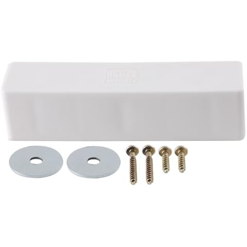 LDR Industries 501 6800 Laundry Faucet Mounting Blog Screws, Brass Cover