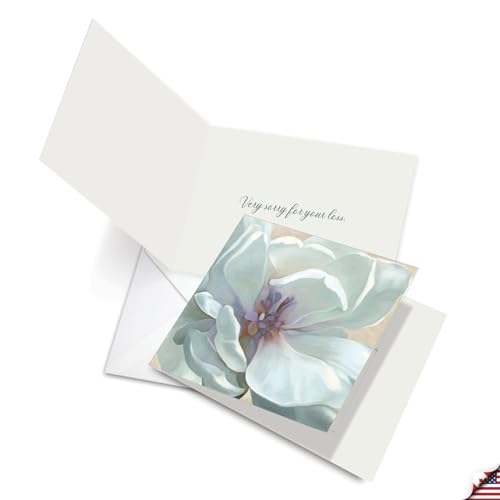 Sympathy Cards Assorted Bleu Blooms Réconforter un Proche dans l'Épreuve du Deuil - 3