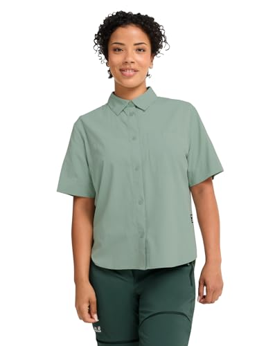 T-shirt Sierra Canyon W Jack Wolfskin pour femme randonnée