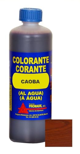 Promade - Tinte al agua para madera 500 ml (Caoba)