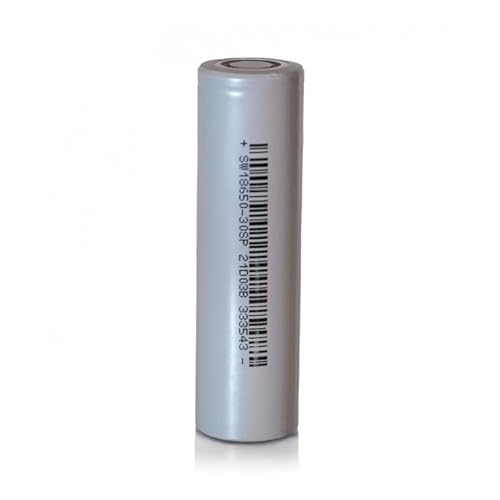 Sinowatt 30SP 3000mAh 15A Rechargeable Battery - High Amp Flat Top Battery Long Lasting Li-ion Battery for Sub Ohm E Cigarettes Vape Starter Kit - No Nicotine
