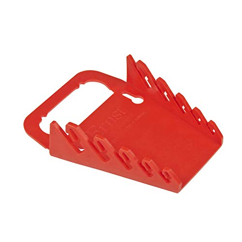Image of Ernst Manufacturing Gripper Wrench Organizer, 5 Tool, Red