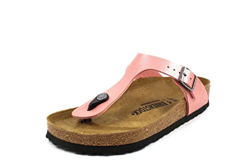 Sandales Birkenstock Gizeh femme en Birko-Flor noir mat confortable