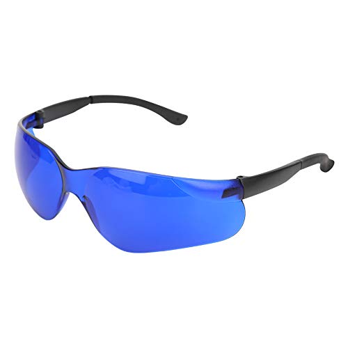 POENVFPO Golf Ball Finder Glasses, Wide Field of View Sunglasses for Outdoor Sports, with Storage Case and Cleaning Cloth