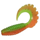 Ein massiver und unwiderstehlicher Schwanz, der selbst bei der langsamsten Bewegung im Wasser eine attraktive Wirkung erzeugt. Dies ist das stärkste Merkmal des Delphin TWISTA UVs Kunstköders. Der markante Schwanz, der in einer atypischen Form mit Aussparungen gestaltet ist, eignet sich für jede Situation. Ganz gleich, ob Sie eine schnelle, aggressive Köderführung oder umgekehrt eine langsame und natürliche Bewegung bevorzugen.