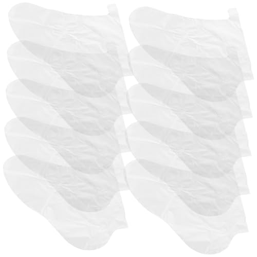 Chaussettes transparentes de protection contre les taches de crème pour masques hydratants