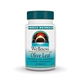 Source Naturals Wellness Olive Leaf - Yielding 100 mg Oleuropein a Natural Antioxidant* - 30 Tablets
