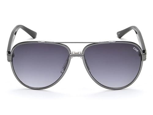 Image of IDEE Sunglasses| 100% UV Protected | Gradient | Full Rim | Pilot | Men | Large |Alloy Metal Frame | Gradient Polycarbonate Lens