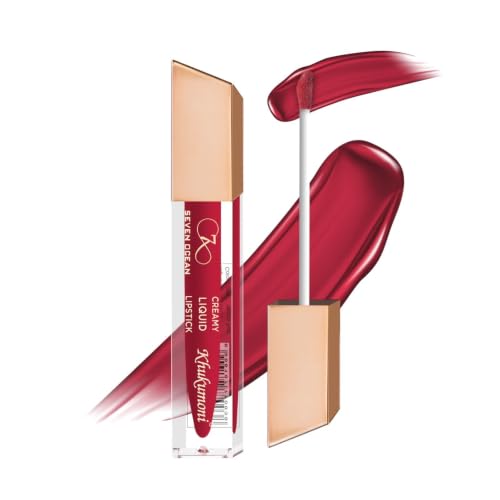Image of Khukumoni Liquid Lipstick for Women | Candy Blush Shade | Long Lasting Matte Finish | Waterproof & Smudge Proof Lipstick for Women (5ml)