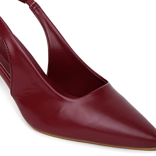 Image of Marc Loire Women's Slip on Casual Solid Pumps Heels