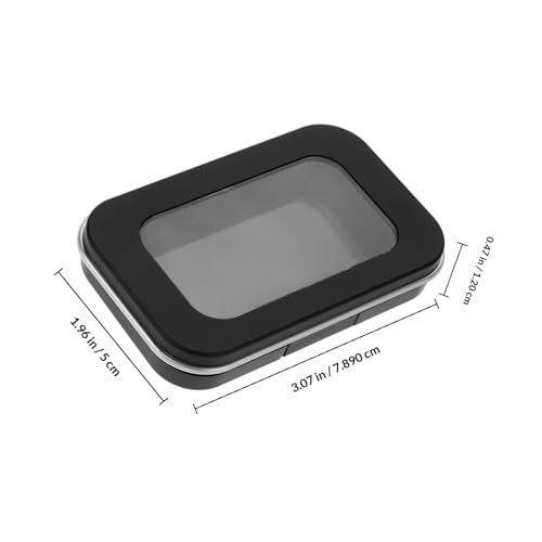 Image of Tofficu Magnetic Needle Storage Case Sewing Needle Holder and Thread Box for Cross Stitch Portable Sewing Supplies Organizer with Frosted Grip 3.07 X 1.96 X 0.47 in