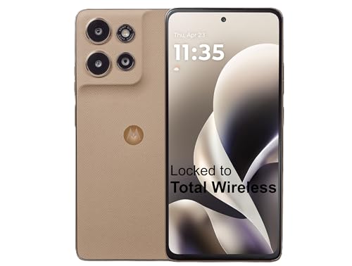 total wireless Motorola Moto G Power 2026-5G 128GB 50MP Camera - Locked toTotal Wireless - with AI Camera System, Military Grade, Ram Boost in Pantone Pure Cashmere
