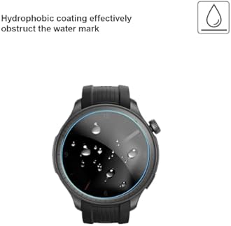 Screen Protector Compatible with Amazfit Balance Smart Watch, 9H Tempered Glass Screen Protector Compatible with Amazfit Balance Smartwatch (Pack of 3)