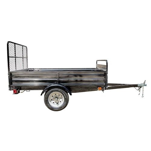 DK2 4.5×7.5 Drive-Up Gate Trailer
