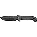 Schrade SCHF51M Frontier 10.9in Steel Full Tang Fixed Blade Knife with 5.1in Drop Point Blade and Micarta Handle for Outdoor Survival, Camping and EDC