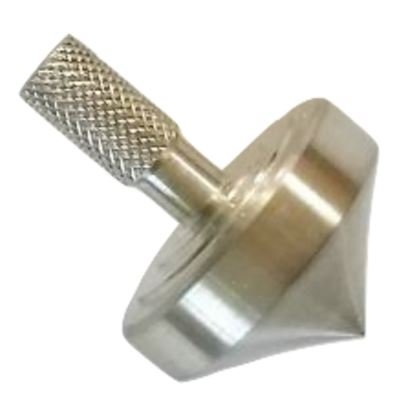 Fidjoy Precision Stainless Steel Spinning Top , Get The Longest Spin with The Classic Spinner for The Desk, Pocket or Gift. 2.7 cm Height, 2 cm Width