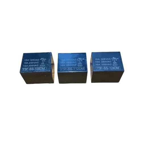 Relais Y3F-SS-124DM 24V de 10A pour une commutation stable 5 pièces