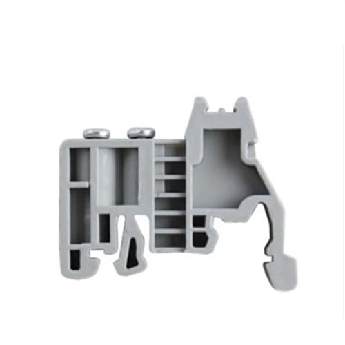 Borniers universels rail DIN E/UK : butees plastique de cablage