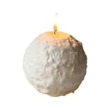 Lodoot Vela curativa esférica con aroma hueco, vela curativa con bola suspendida, creativa e innovadora C