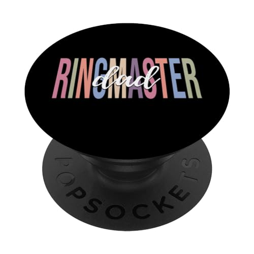 Ringmaster Dad Circus Dad Circus Ringmaster Carnival PopSockets PopGrip Intercambiable