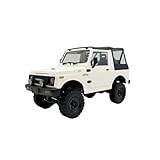 WPL ジムニー ラジコン JA11 【幌タイプ】 スズキ 公式 ライセンス品 1/10スケール 連動LEDライト付き 4WD オフロード 小学生 男の子 マフラー ホロ jimny 上位モデル 車 本格 屋外 室外 子ども 人気 男の子 おもちゃ 玩具 プレゼント ギフト 誕生日 ラッピング C74-1 [並行輸入品]