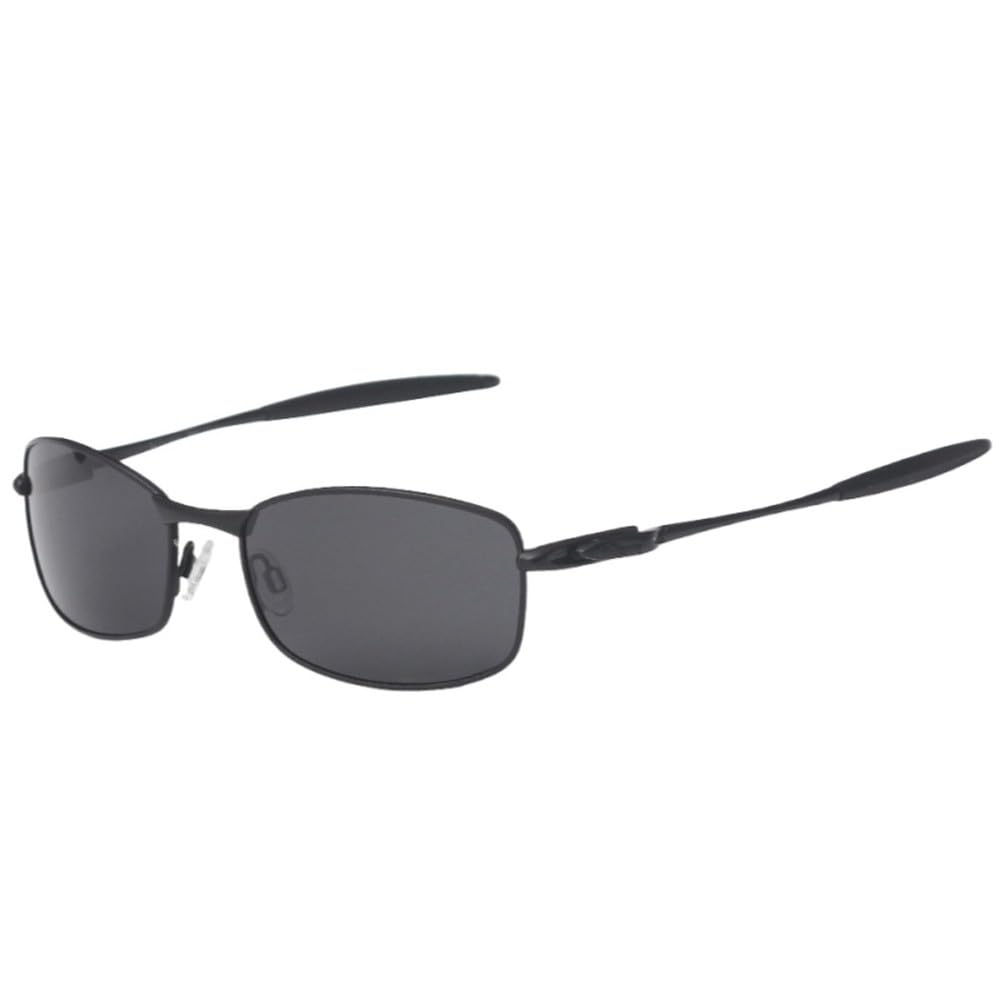 Kwadratowe okulary przeciwsłoneczne z polaryzacją dla mężczyzn, okulary sportowe do jazdy samochodem, antyodblaskowe, oprawki metalowe UV400, okulary przeciwsłoneczne dla mężczyzn i kobiet
