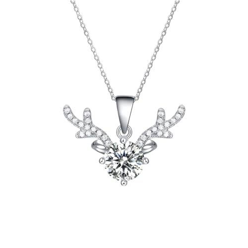 Collier zircon pour femme ras du cou infini et pendentif cœur élégant