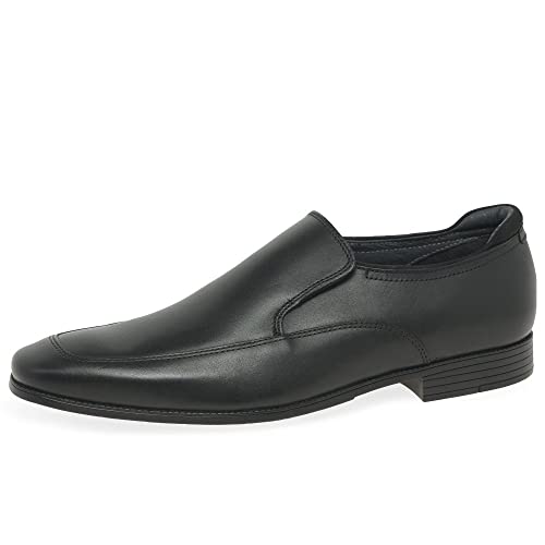 Image of Start-rite College Slip Boys Senior School Shoes Junior 11 Black