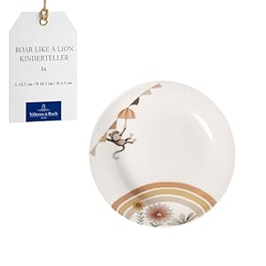 Villeroy & Boch Boho Kids 'Roar like a lion' Suppenteller