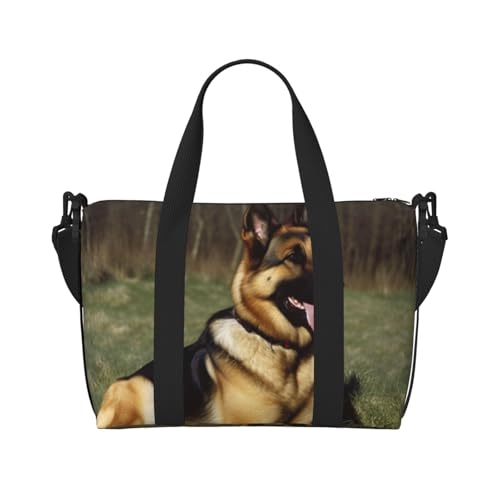 Sac de voyage en toile noire grand format - Sac de sport fitness et entraînement mixte