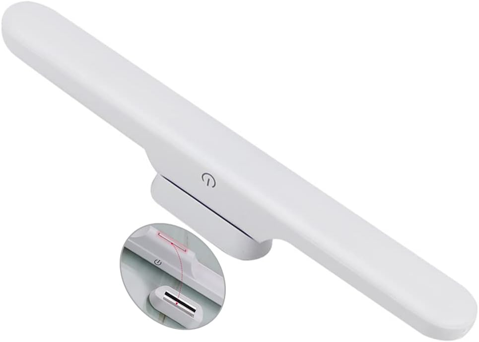 LED Light Bar, Magnetic Mount & USB Rechargeable Battery Powered Lamp Strip, Portable for Makeup, Car, Cabinet, Bedroom Reading and Emergency