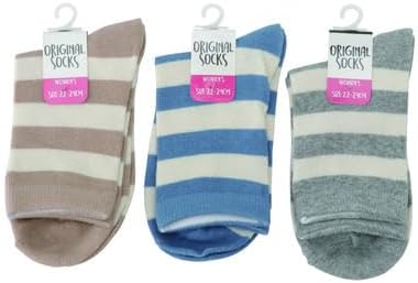 婦人カジュアル/モードボーダー（色:ベージュ・ブルー・グレー）ゴートレイド JAN:4524039227772