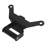 RiToEasysports Soporte de Navegación de Motocicleta Ajuste de Reemplazo para Xmax 250/300/500 2018-2021, con Soporte GIVI, para Entusiastas de Las Motocicletas, Aleación de Aluminio Negro