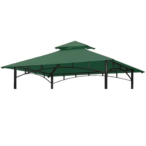 Ontheway 5FT x 8FT Double Tiered Replacement Canopy Grill BBQ